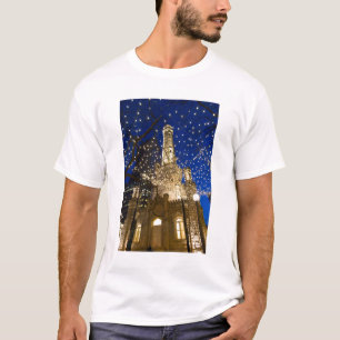 Camiseta Chicago, Illinois, torre de água velha com feriad