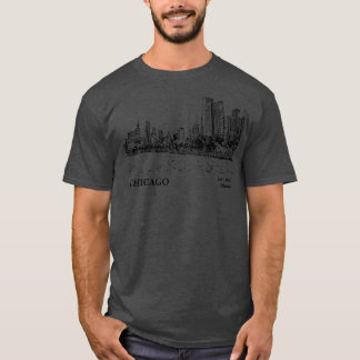Camiseta Chicago Illinois TShirt 10