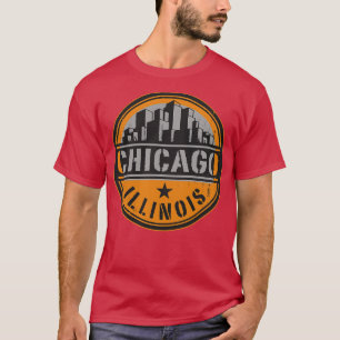 Camiseta Chicago Illinois urbana