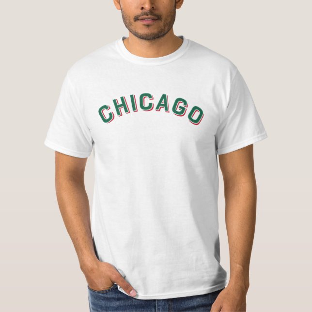 Camiseta Chicago, Illinois Vintage Arch (Frente)