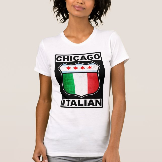 Camiseta Chicago Italiano Americano (Frente)