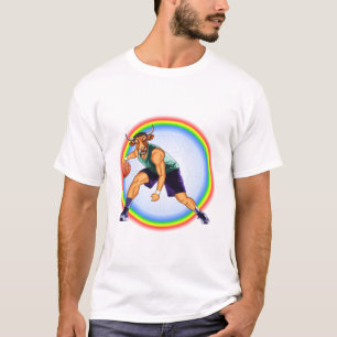 Camiseta Chicago jogador de basquetebol na ação 2