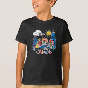 Camiseta Chicago Kids Dark