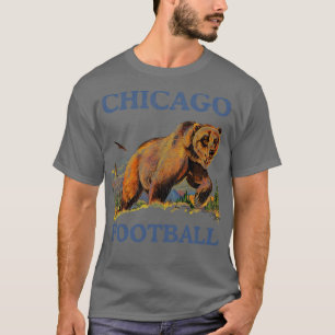 Camiseta Chicago  Lembrança de Parada de Caminhão Estilo Re