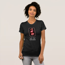 Camiseta Chicago neo - mulheres superiores