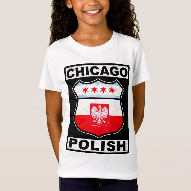 Camiseta Chicago Polonês Americano (Frente)