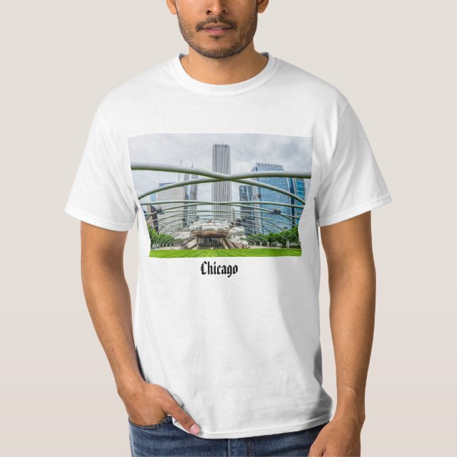 Camiseta Chicago Pritzker Pavilion T-Shirt (Frente)
