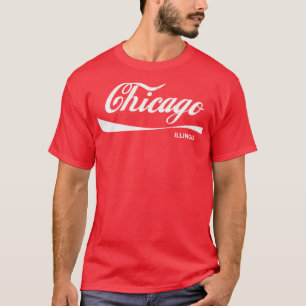 Camiseta Chicago Retro Faded Style Design