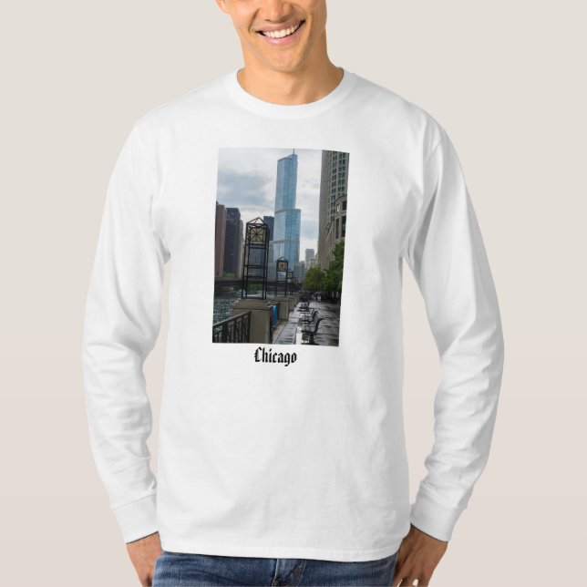 Camiseta Chicago River Walk (Frente)