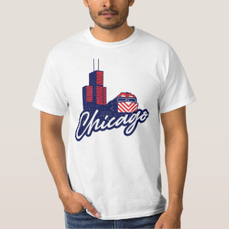 Camiseta Chicago Sears Tower e Metra