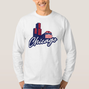Camiseta Chicago Sears Tower e Metra