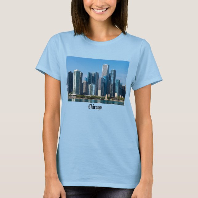 Camiseta Chicago Skyscrapers T-Shirt (Frente)