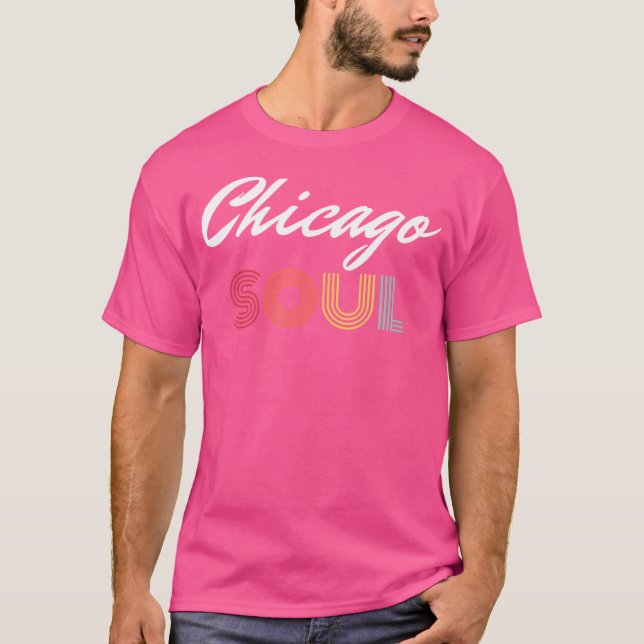 Camiseta Chicago Soul Chi Town Riverwalk Windy City Magnifi (Frente)