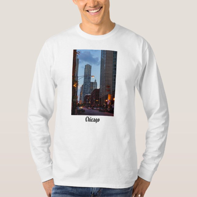 Camiseta Chicago Street Scene (Frente)
