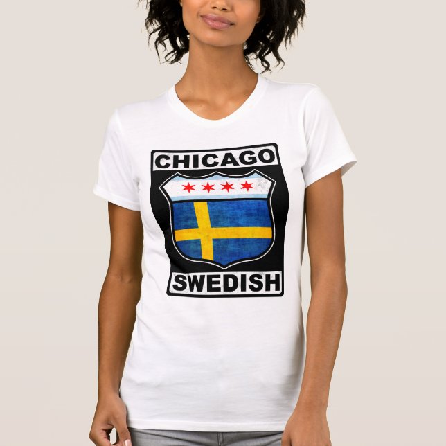 Camiseta Chicago sueca American (Frente)