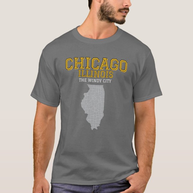 Camiseta Chicago T-shirt  (Frente)