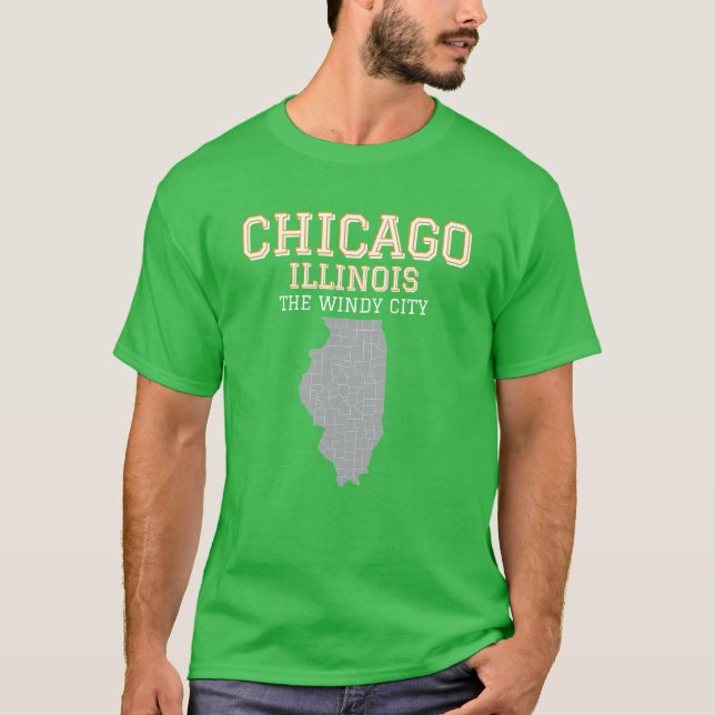 Camiseta Chicago T-shirt  (Frente)