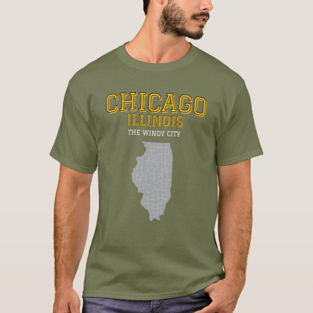Camiseta Chicago T-shirt  (Frente)