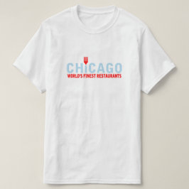 Camiseta Chicago tem os melhores restaurantes do mundo