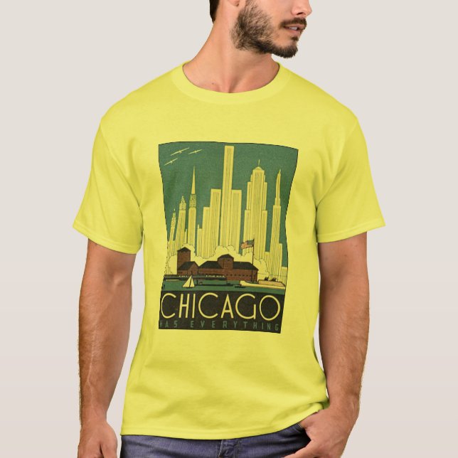 Camiseta Chicago tem tudo (Frente)