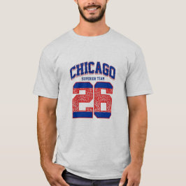 Camiseta Chicago varsity letter athletic 