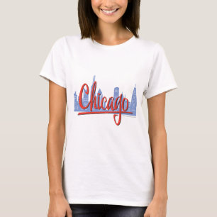 CAMISETA CHICAGO VERMELHO