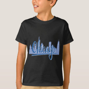 Camiseta Chicago Windy City Skyline