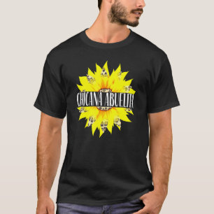 Camiseta Chicana Abuelita Vovó Americana Mexicana S