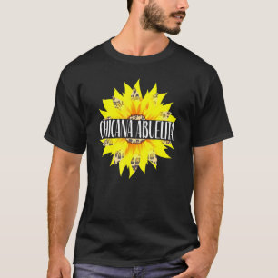 Camiseta Chicana Abuelita Vovó Americana Mexicana S
