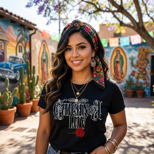 Camiseta Chicana Amor   Orgulho Latina Streetwear