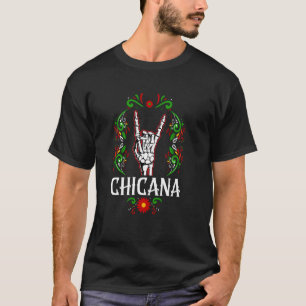 Camiseta Chicana Mexicana Americana Chicana Latina