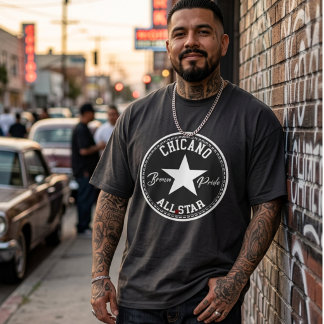 Camiseta Chicano All Star Brown Pride