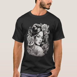 Camiseta Chicano Chicana La Raza Barrio Tatuagem Art Death