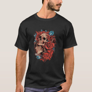 Camiseta Chicano Chicana La Raza Barrio Tatuagem Art Death