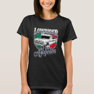Camiseta Chicano Low Rider Caminhão Mexicano Flag Los Angel