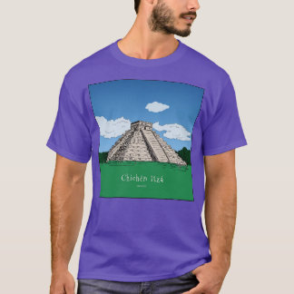 Camiseta Chichen Itza Temple Ruins México 1