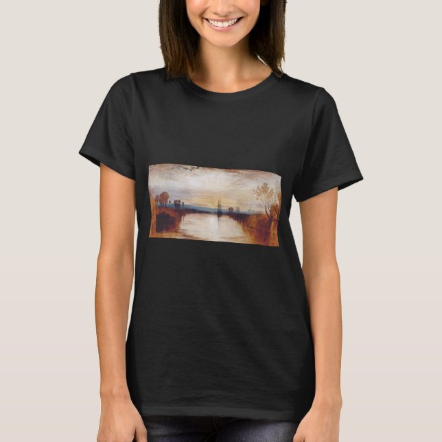 Camiseta Chichester Canal by Joseph William Turner (Frente)