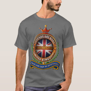 Camiseta Chichester United Kingdom Legends are Nascer in Ch