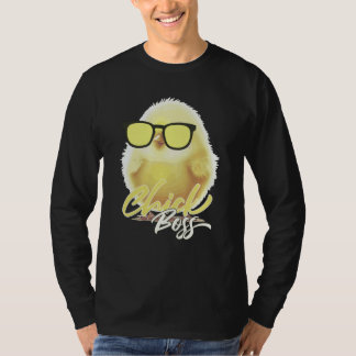 Camiseta Chick Boss Farm Animal Chicken Easter