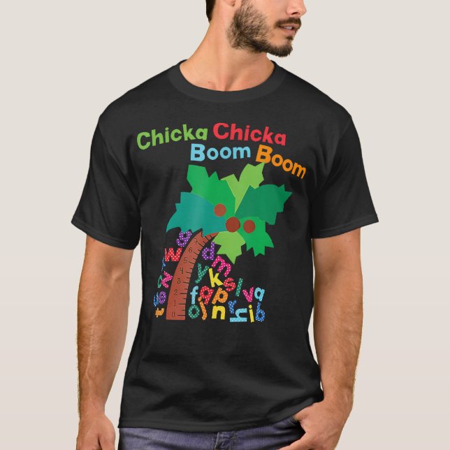 Camiseta Chicka Boom Boom Estou Feliz Em Vê-Lo 1Rua Dia De  (Frente)