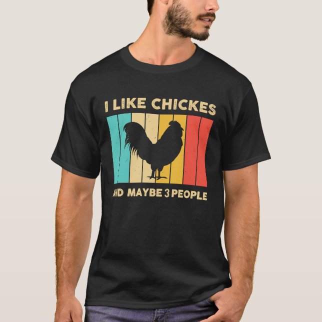 Camiseta Chicken  Chicken  Women Men Farmer (Frente)