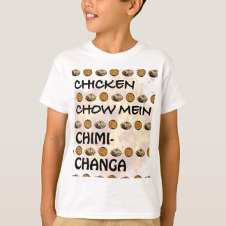 CAMISETA CHICKEN CHOW MEIN CHIMICHANGA T-SHIRT