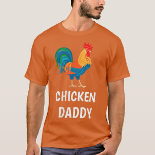 Camiseta Chicken Dad Funny Chicken Farmer Chicken Daddy Roo