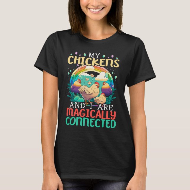 Camiseta Chicken Farmer Chicken Whisper Farm Animal Poultry (Frente)
