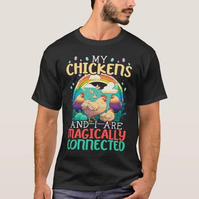 Camiseta Chicken Farmer Chicken Whisper Farm Animal Poultry (Frente)