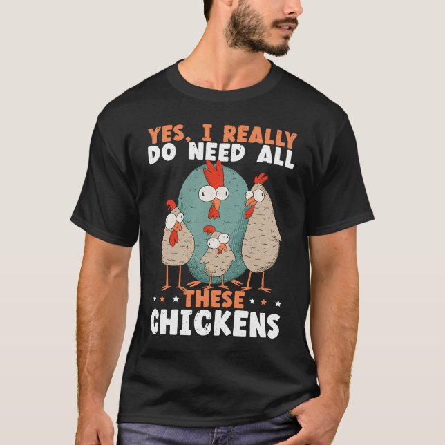 Camiseta Chicken Farmer Chicken Whisper Farm Animal Poultry (Frente)