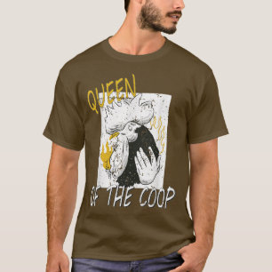 Camiseta Chicken Farmer Queen of the Coop T-Shirt