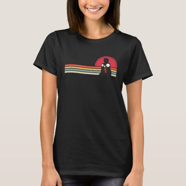 Camiseta Chicken Farming Retro Chicken Farmer Girls Boys Me (Frente)