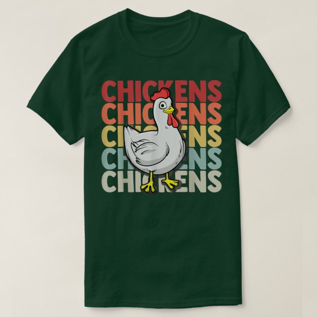 Camiseta Chicken Flock Egg Hen Farmer Grower Backyard 115 (Frente do Design)