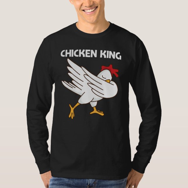 Camiseta Chicken For Men Dad Poultry Rooster Egg (Frente)